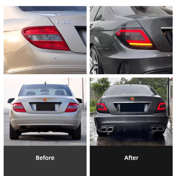 Led Tail Lights Rear Lamp for Mercedes Benz W204 2007-2014 - Image 8