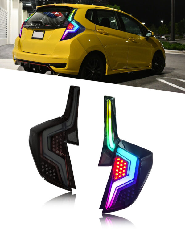 Tail Lights for Honda Fit Jazz 2014 - 2018 - Image 13
