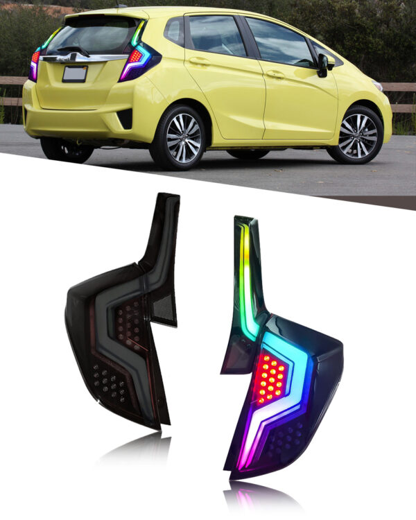 Tail Lights for Honda Fit Jazz 2014 - 2018 - Image 12
