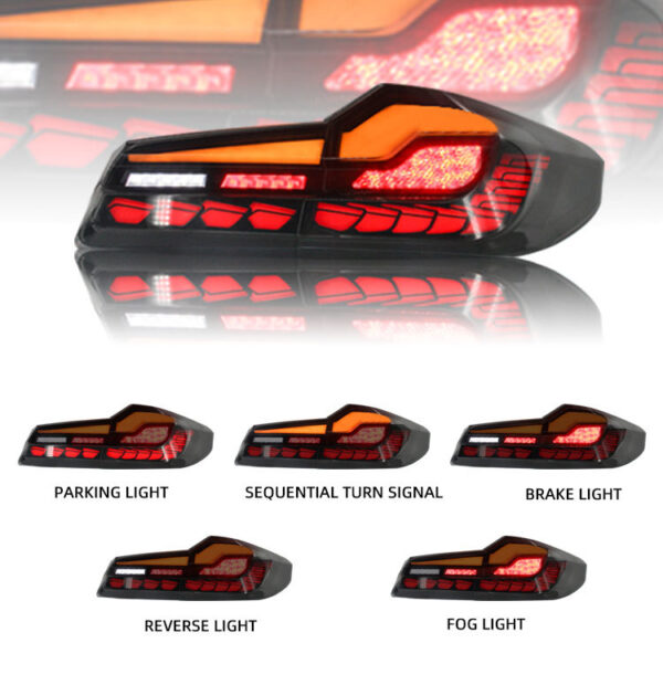 Tail Lights for BMW 5 Series G30 G38 2018 - 2020 - Image 10