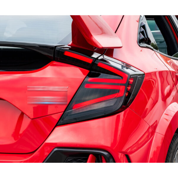 Spoiler light for Honda Civic Hatchback 2020 Rear Wing Lifting Tail Spoiler with LED Lamp - Image 5