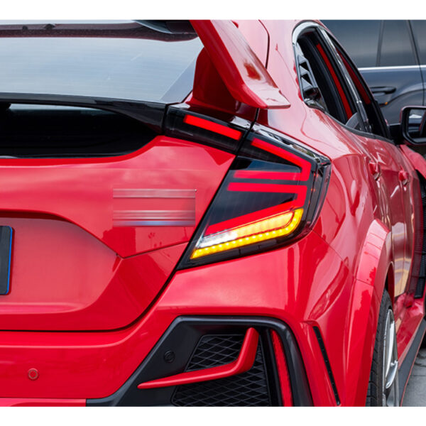 Spoiler light for Honda Civic Hatchback 2020 Rear Wing Lifting Tail Spoiler with LED Lamp - Image 7
