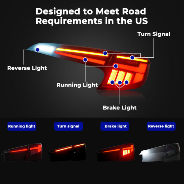 Tail Light for 2023-2024 GR corolla Hatchback - Image 4
