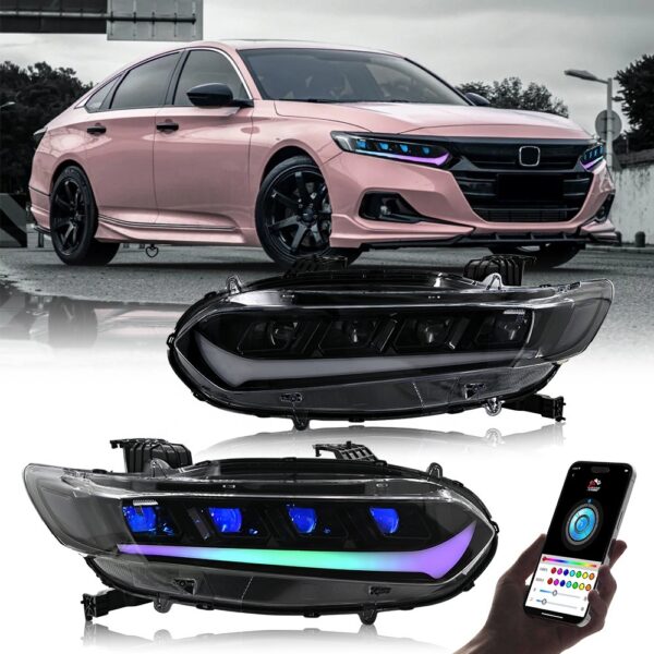 Headlights for Honda Accord 10th Gen Sedan 2018 -2022