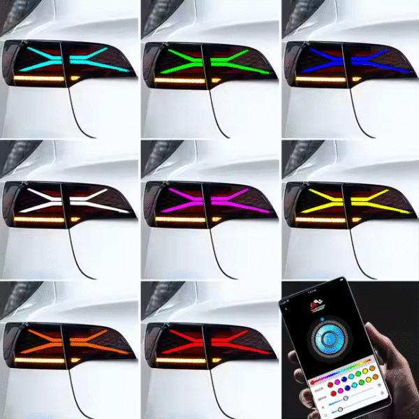 RGB Tail Light for Tesla Model 3 / Y 2018 - 2023 - Image 9